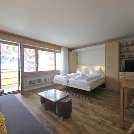 Panorama 20, Grosses Studio, Nahe Ski-pisten, Parkplatz Apartment Leukerbad