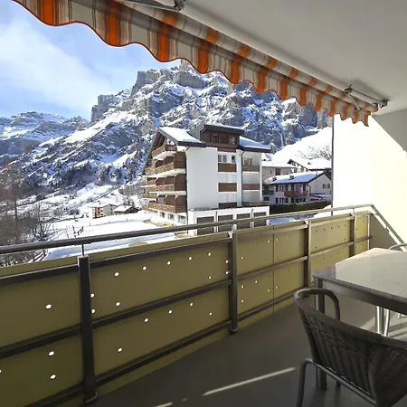 Appartamento Panorama 20, Grosses Studio, Nahe Ski-pisten, Parkplatz Leukerbad