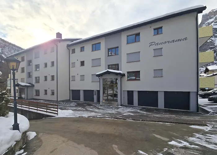 Апартаменты Panorama 20, Grosses Studio, Nahe Ski-pisten, Parkplatz Лойкербад